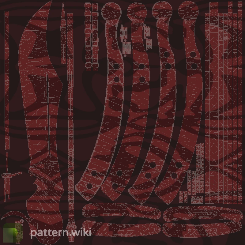 Butterfly Knife Slaughter seed 667 pattern template