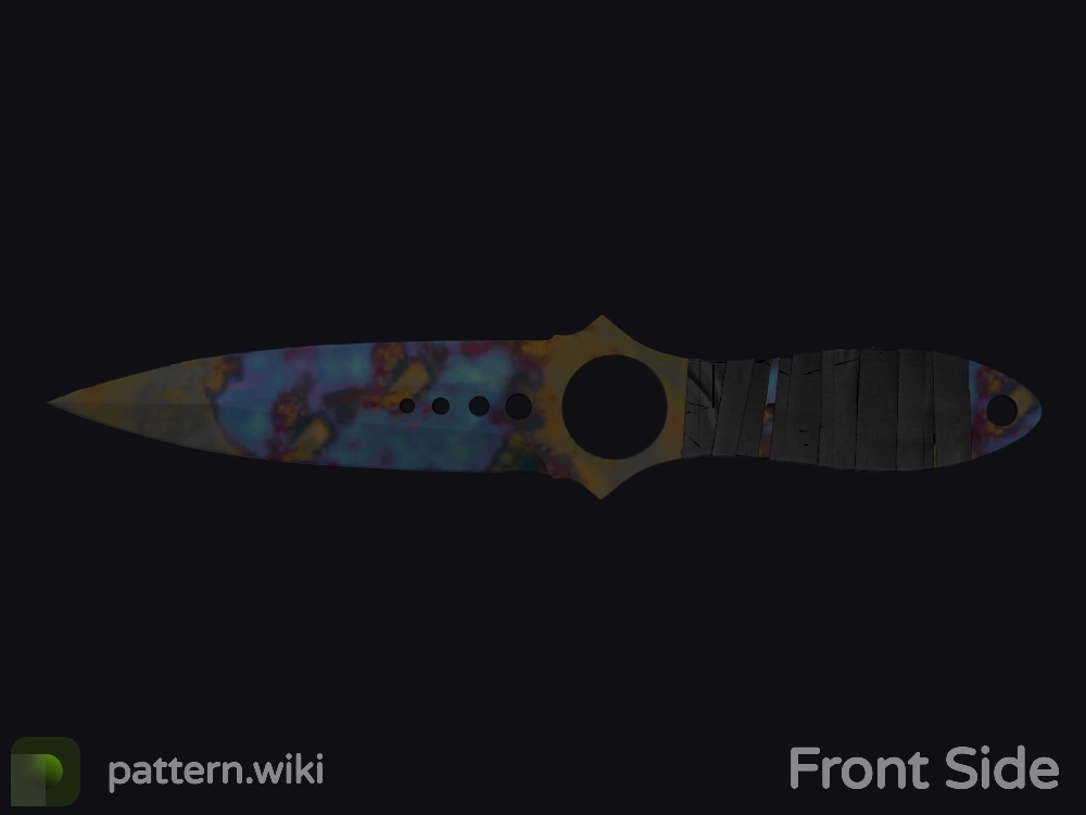 Skeleton Knife Case Hardened seed 437