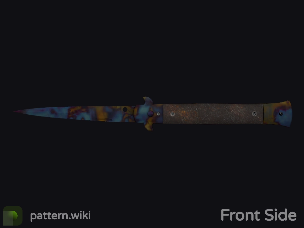 Stiletto Knife Case Hardened seed 98