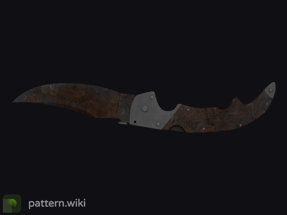 Falchion Knife Rust Coat seed 129