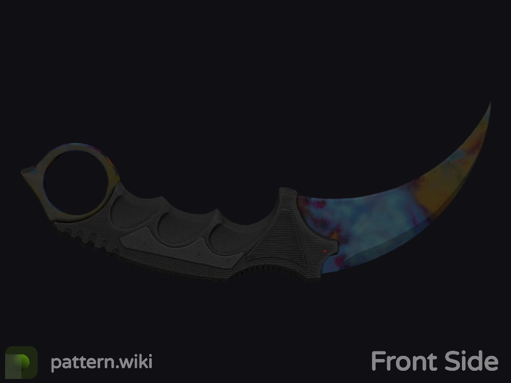 Karambit Case Hardened seed 974