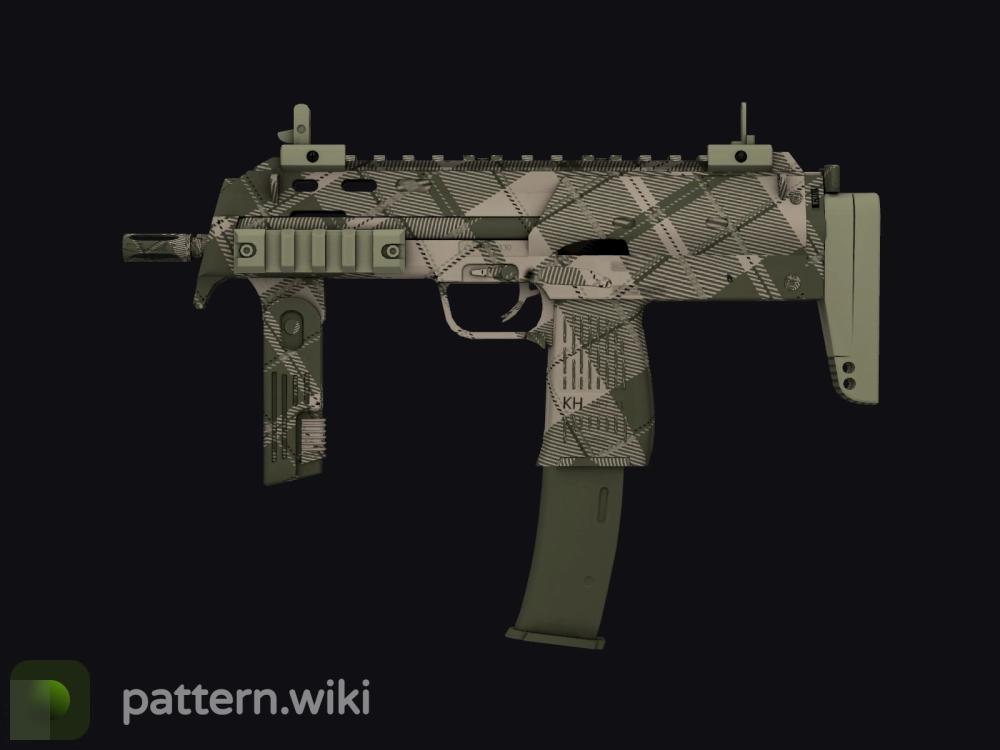 MP7 Olive Plaid seed 69