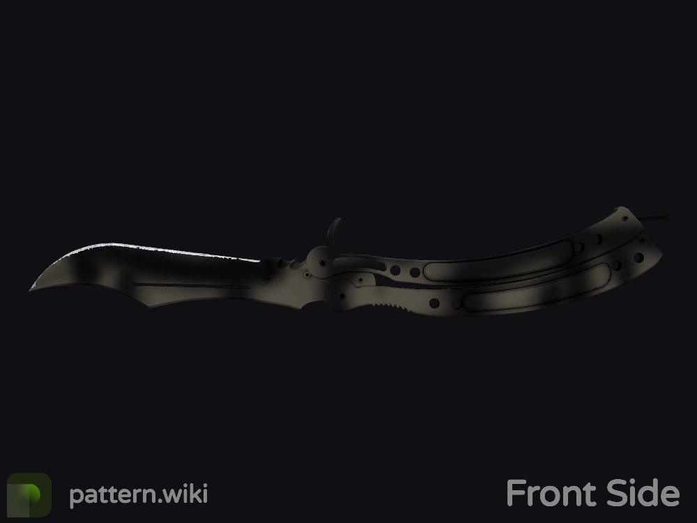 Butterfly Knife Scorched seed 603