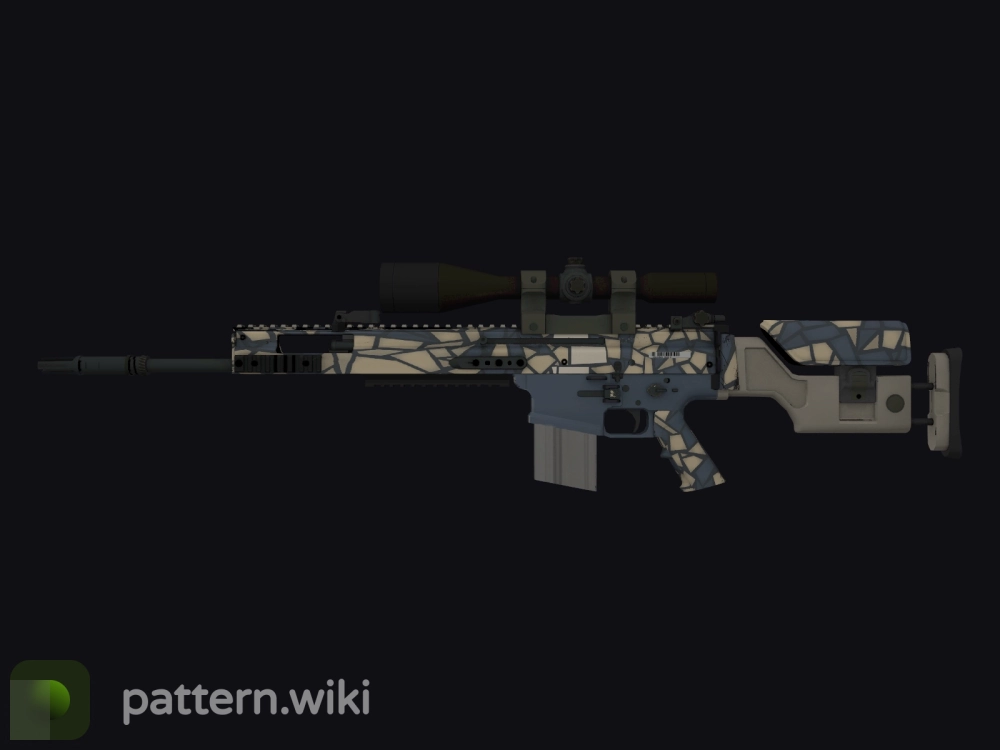 SCAR-20 Stone Mosaico seed 646