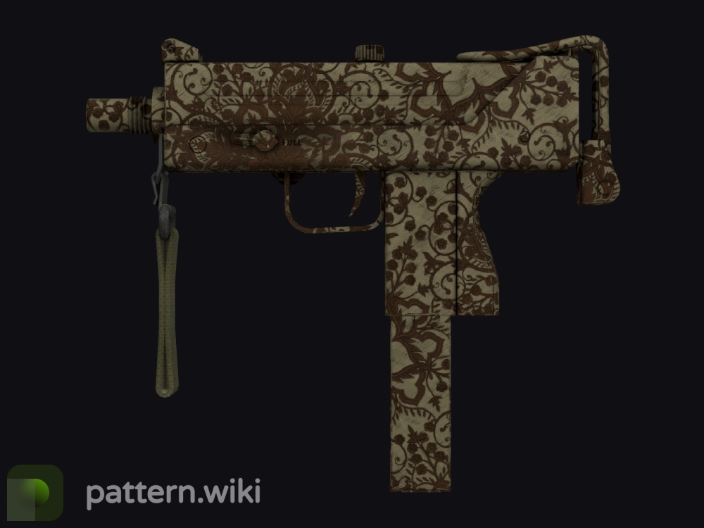 MAC-10 Sienna Damask seed 186