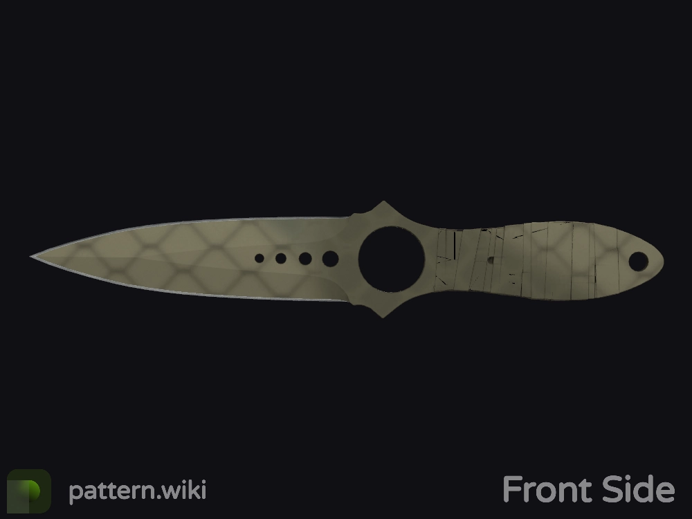 Skeleton Knife Safari Mesh seed 617