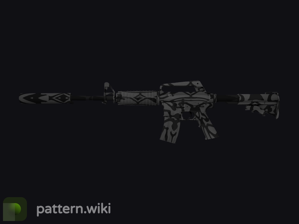 M4A1-S Dark Water seed 196