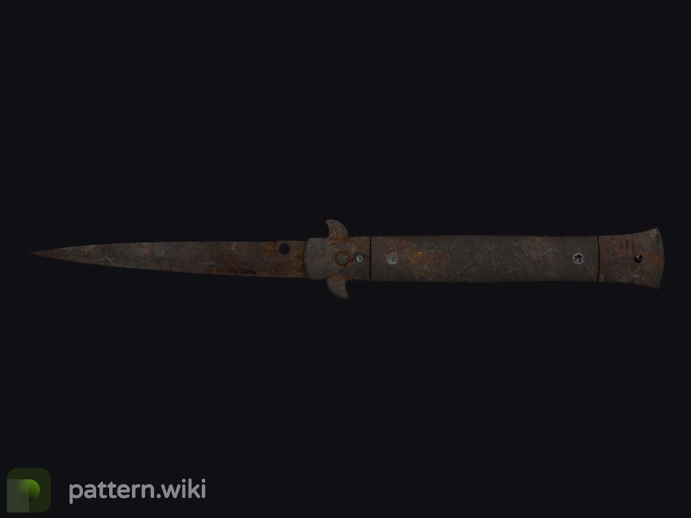 Stiletto Knife Rust Coat seed 943