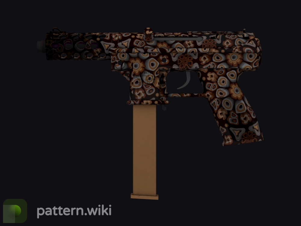 Tec-9 Orange Murano seed 951