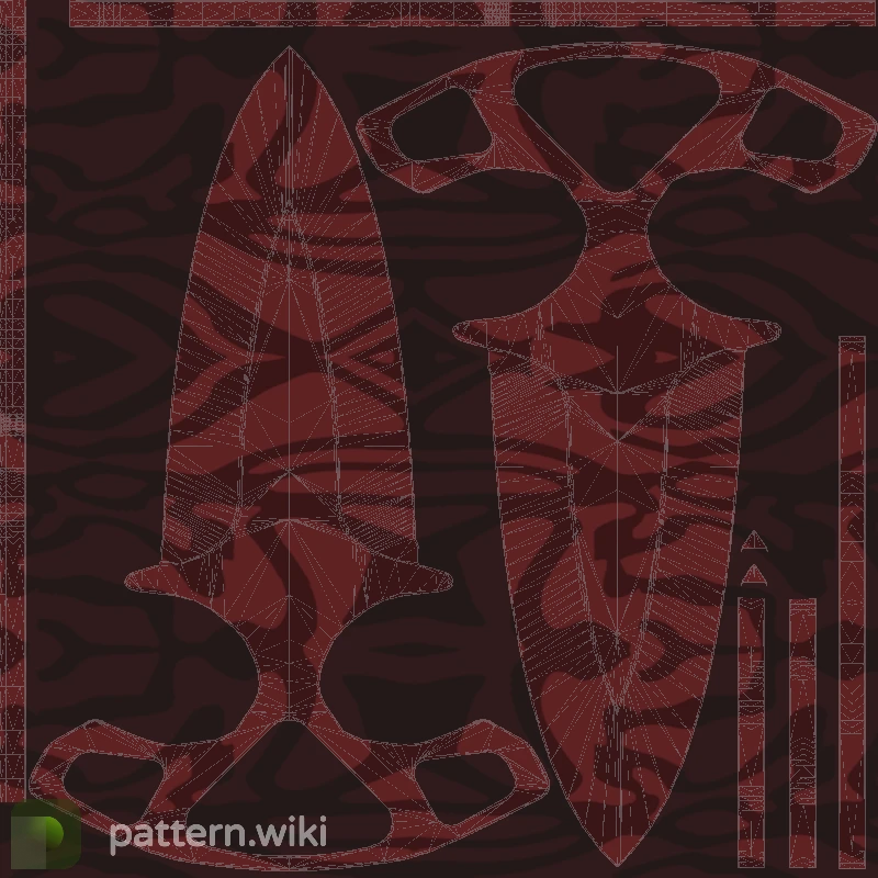 Shadow Daggers Slaughter seed 157 pattern template