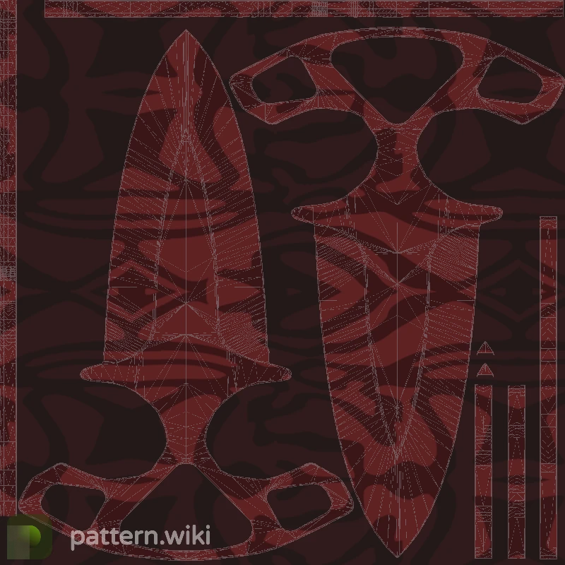 Shadow Daggers Slaughter seed 135 pattern template