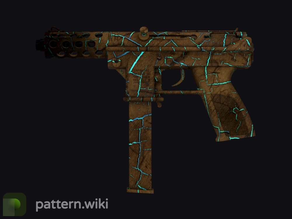 Tec-9 Cracked Opal seed 877