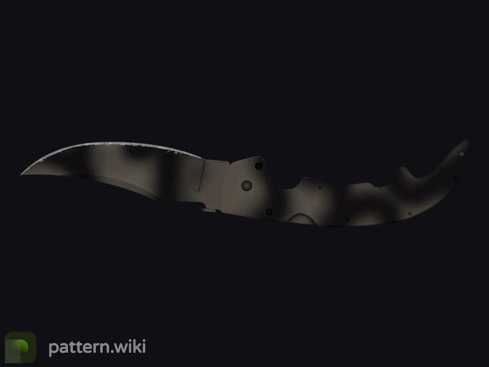Falchion Knife Scorched seed 206