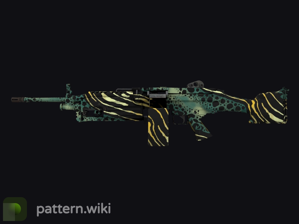 M249 Emerald Poison Dart seed 729