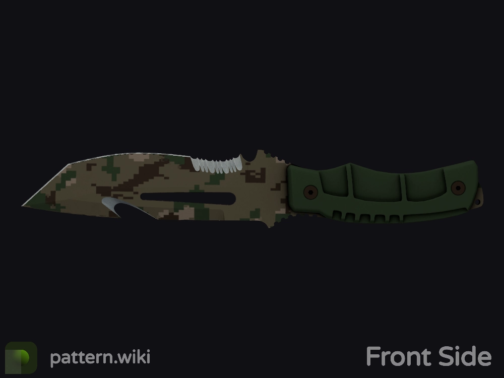 Survival Knife Forest DDPAT seed 750