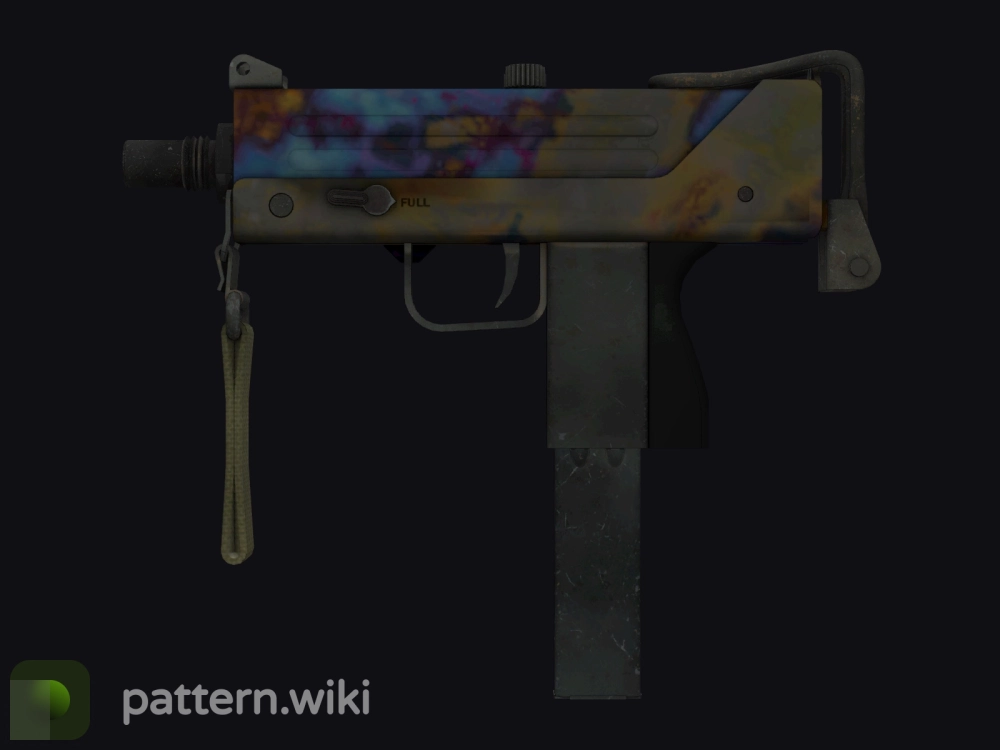 MAC-10 Case Hardened seed 698