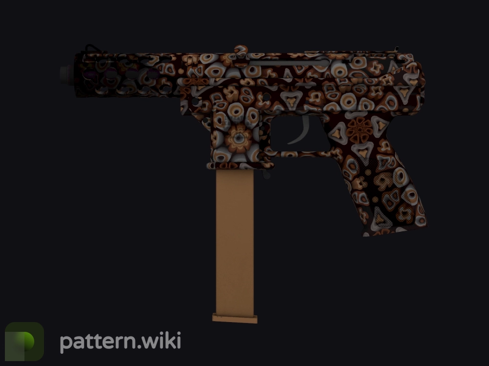 Tec-9 Orange Murano seed 467