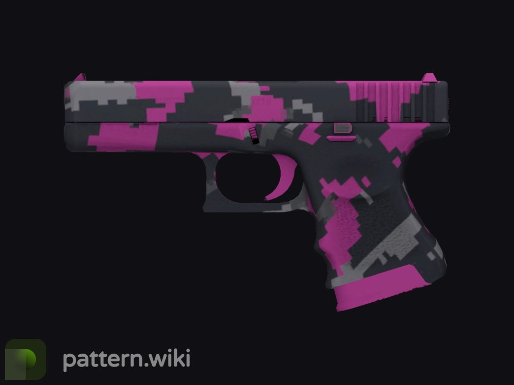 Glock-18 Pink DDPAT seed 821