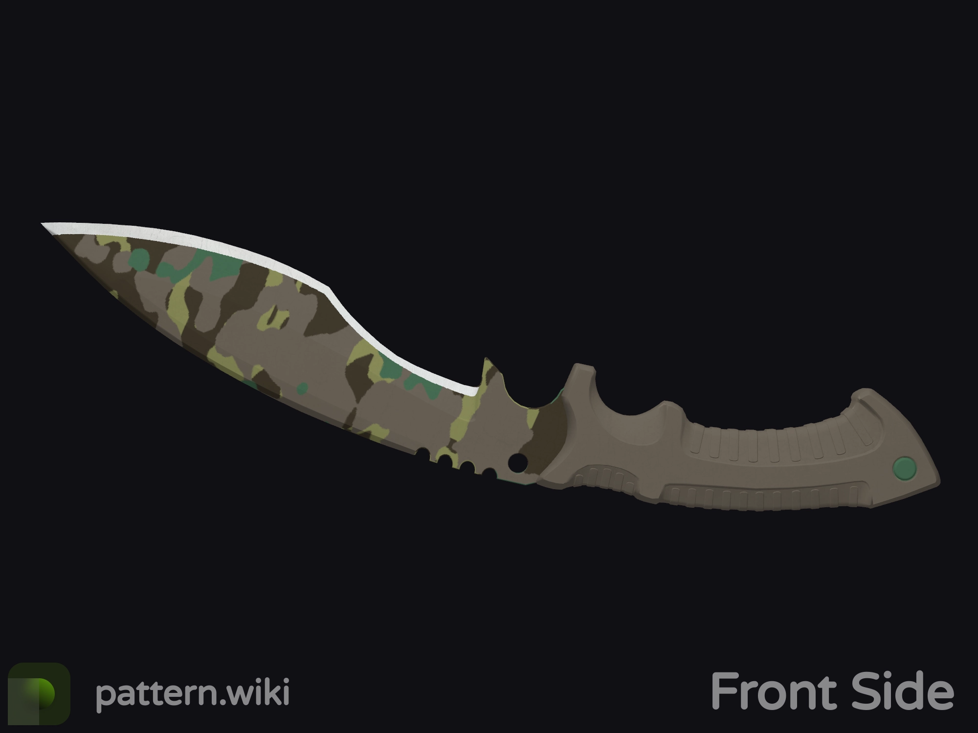 Kukri Knife Boreal Forest seed 343