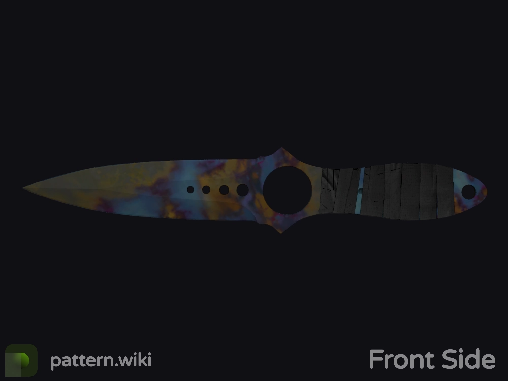 Skeleton Knife Case Hardened seed 849