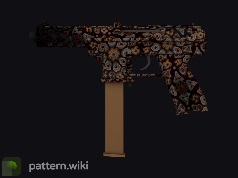 Tec-9 Orange Murano seed 943