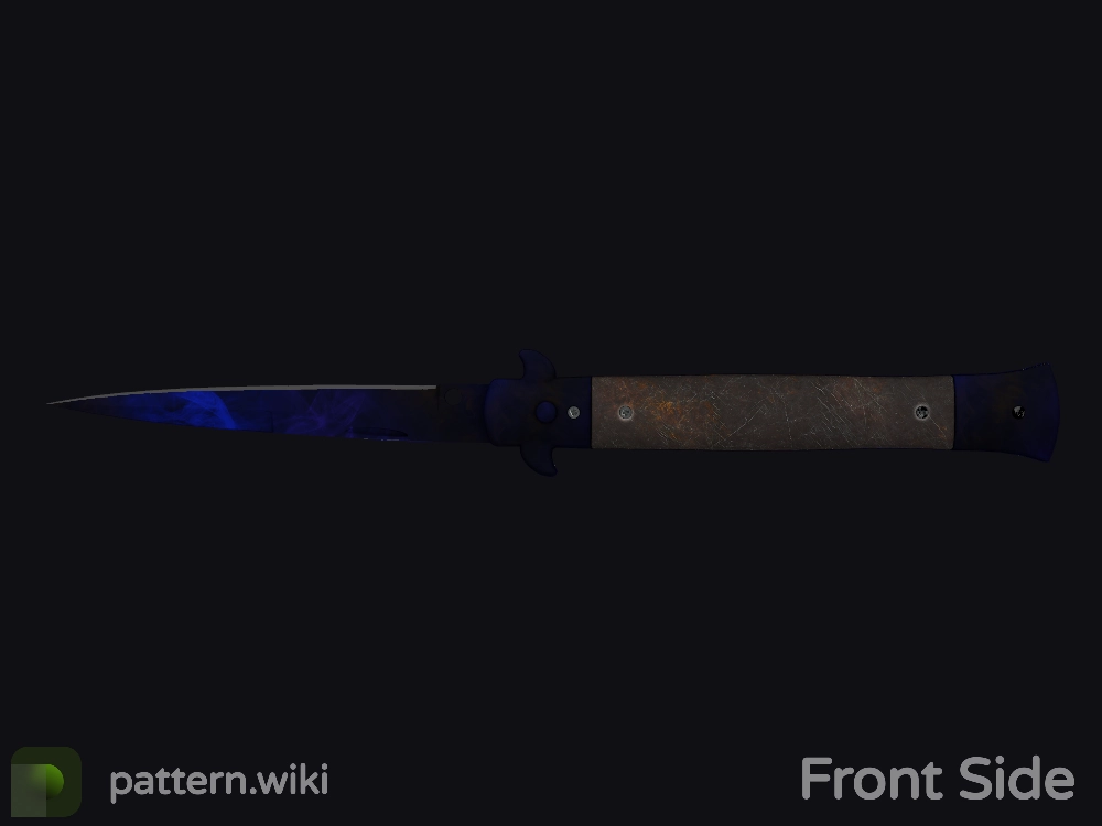 Stiletto Knife Doppler seed 418