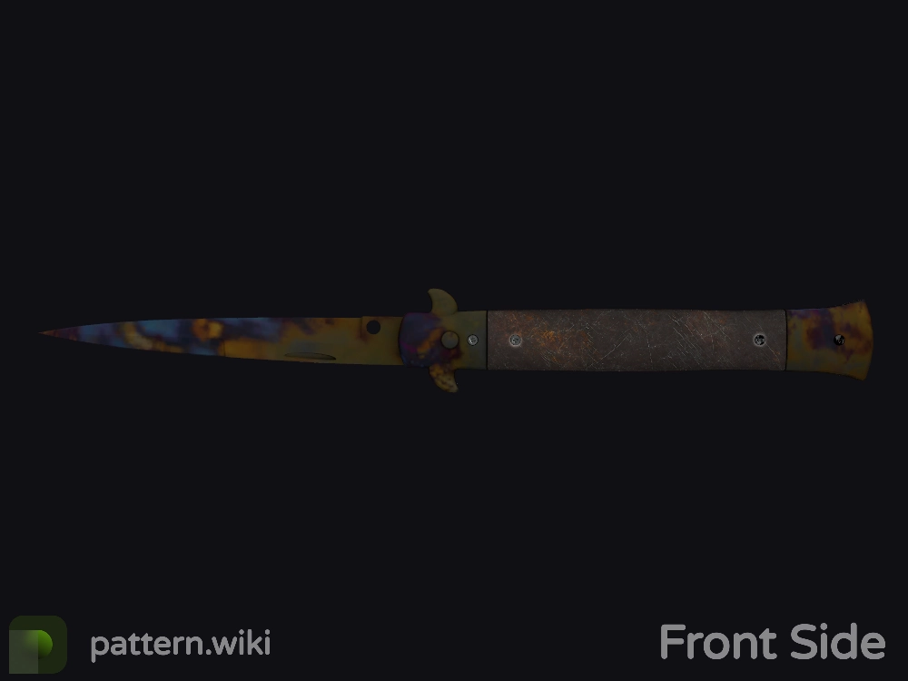 Stiletto Knife Case Hardened seed 771