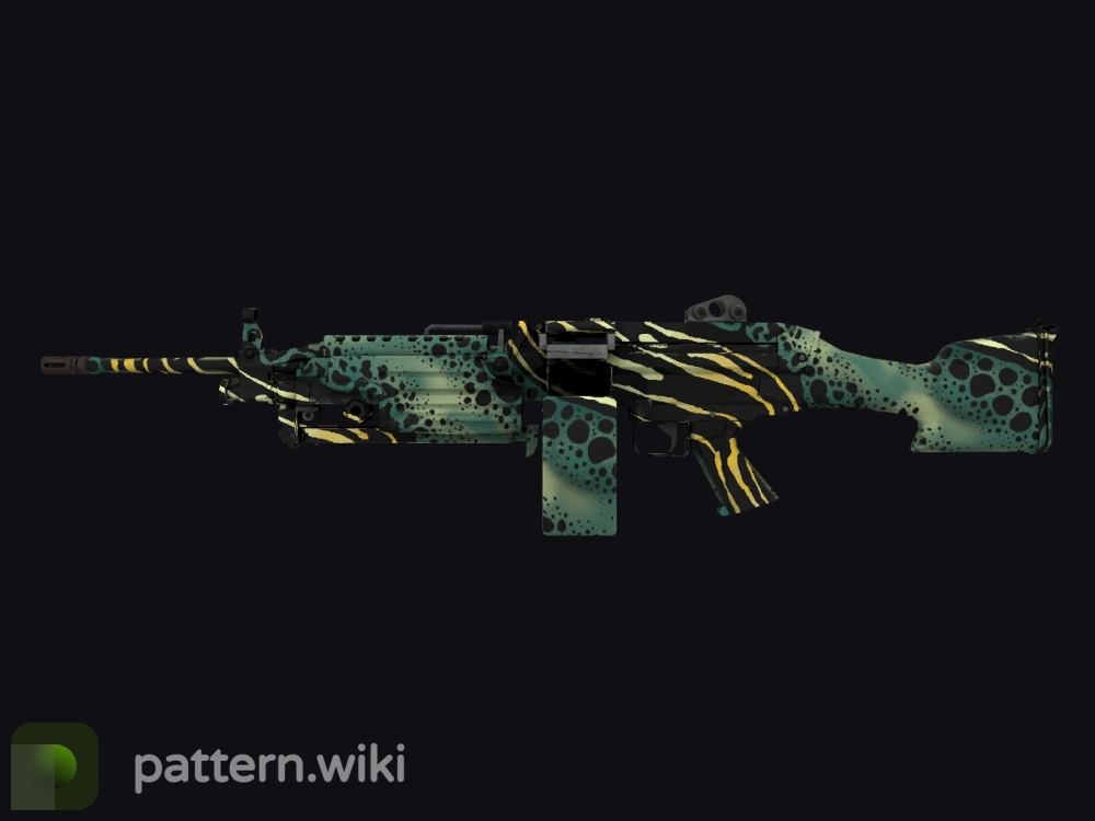 M249 Emerald Poison Dart seed 434