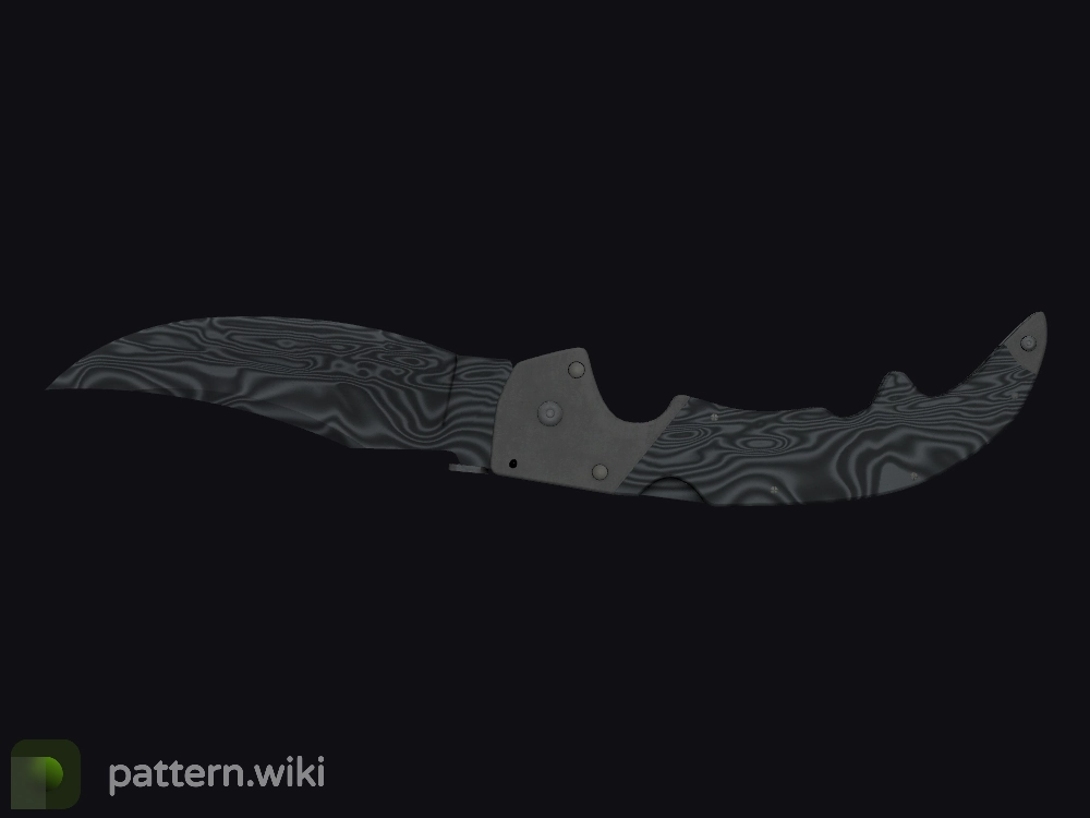 Falchion Knife Damascus Steel seed 308