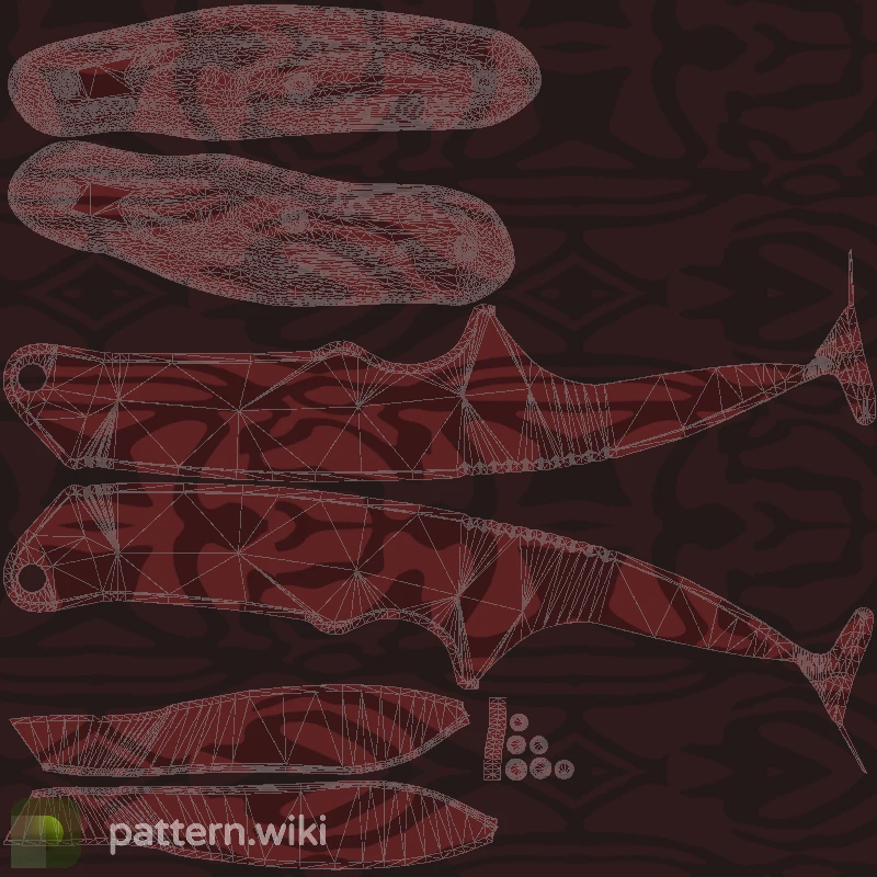 Gut Knife Slaughter seed 202 pattern template