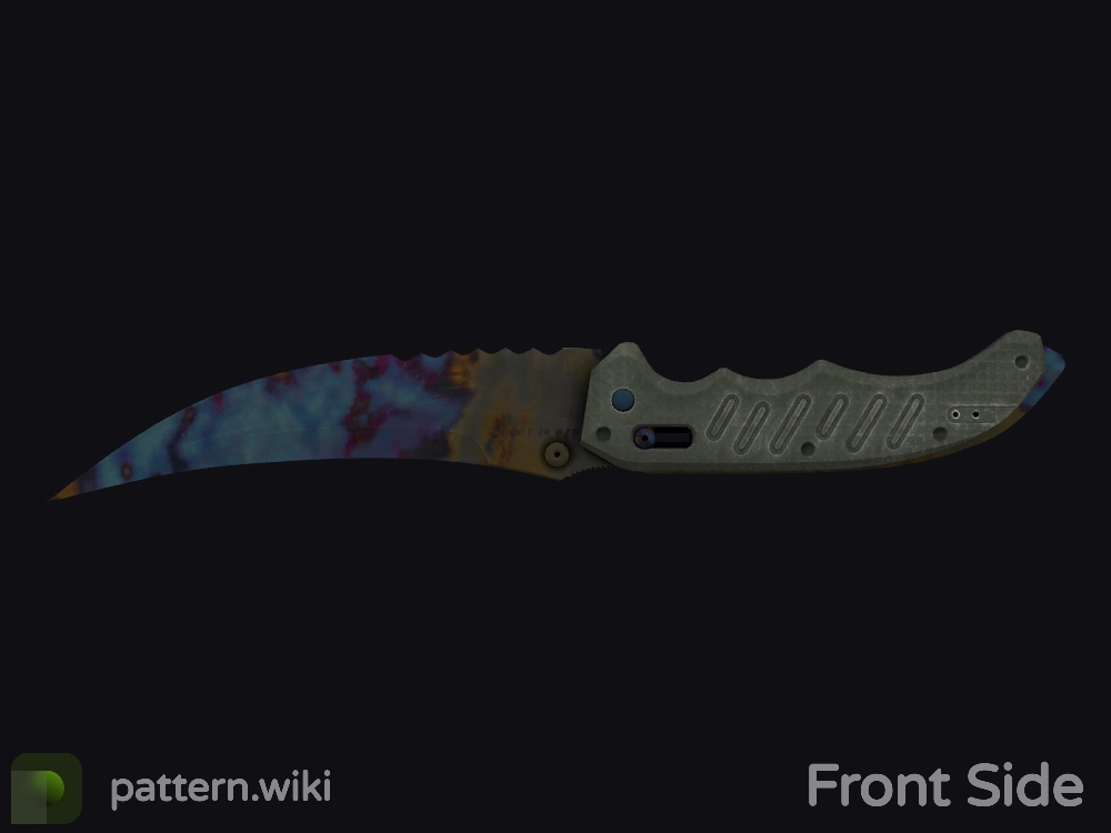 Flip Knife Case Hardened seed 205