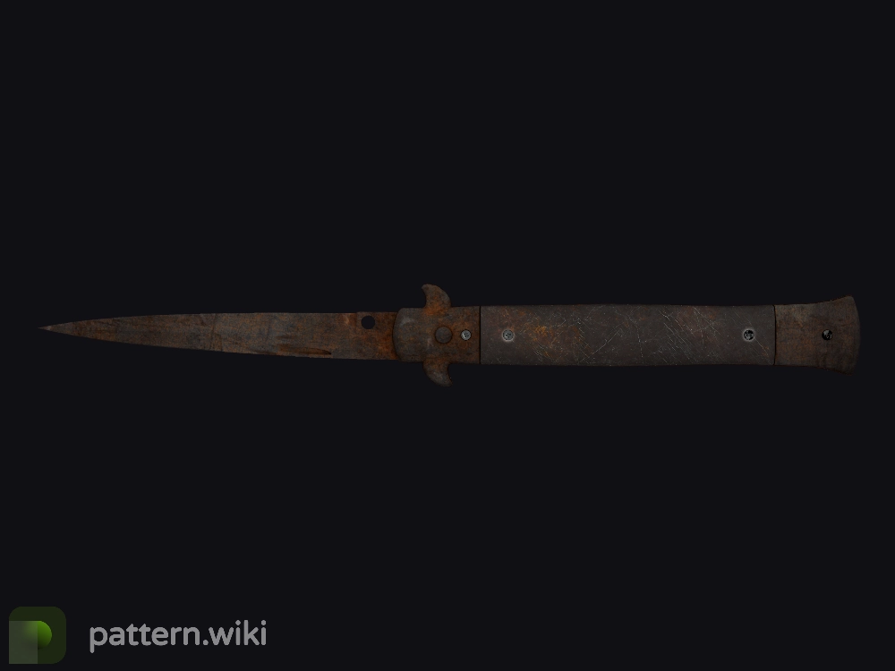 Stiletto Knife Rust Coat seed 66