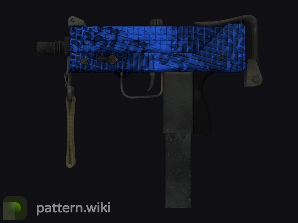 MAC-10 Lapis Gator seed 785