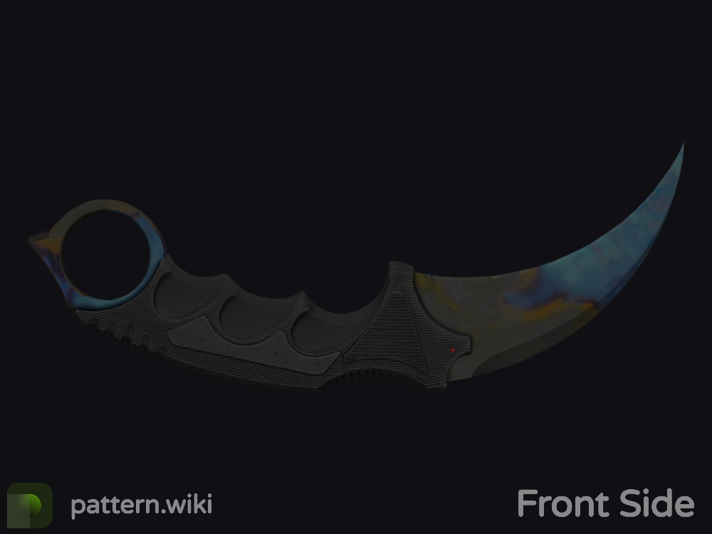 Karambit Case Hardened seed 187