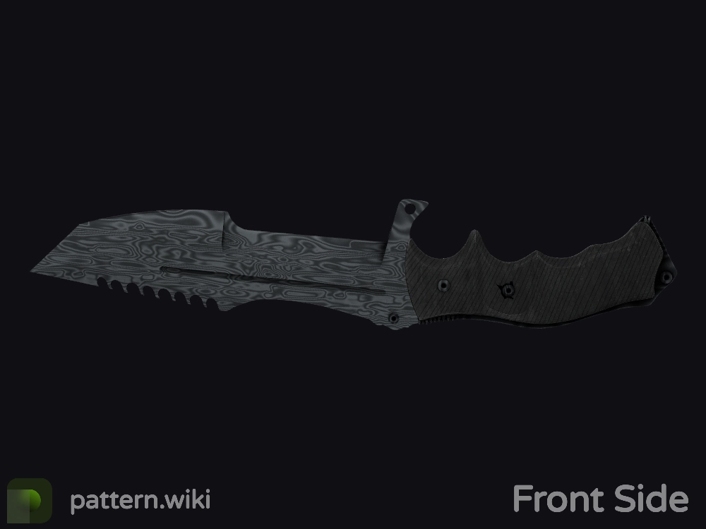 Huntsman Knife Damascus Steel seed 871