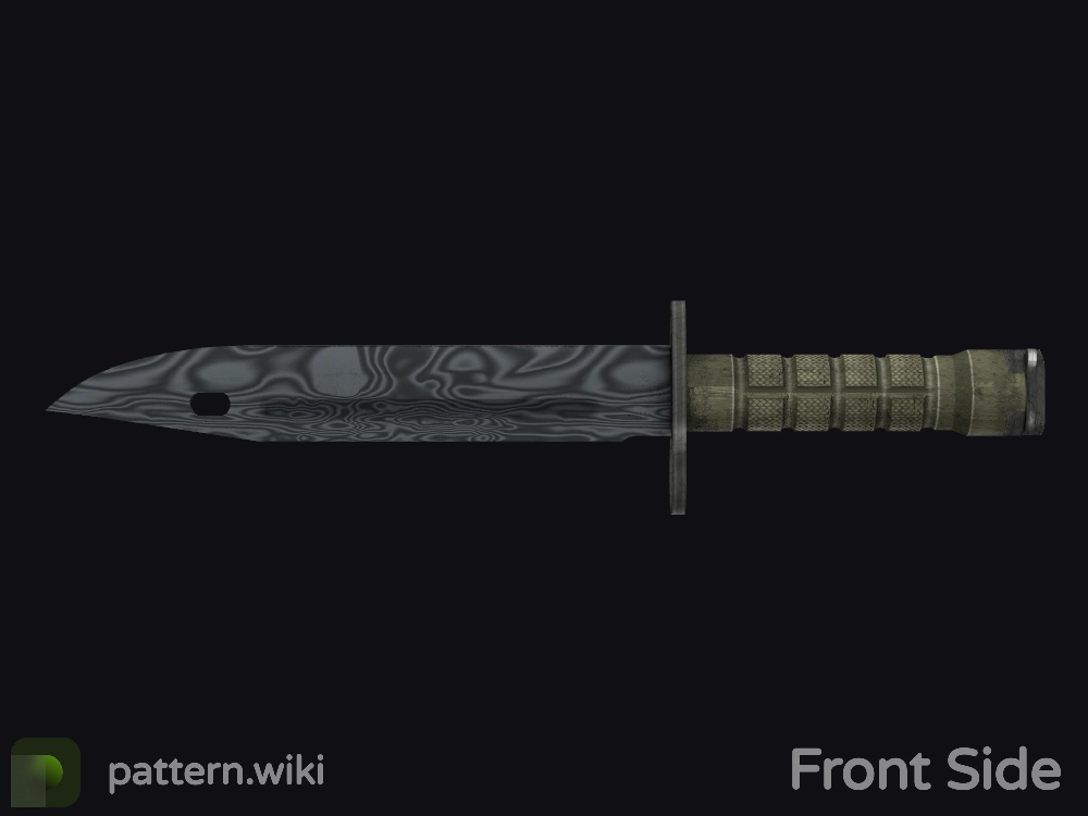 Bayonet Damascus Steel seed 32