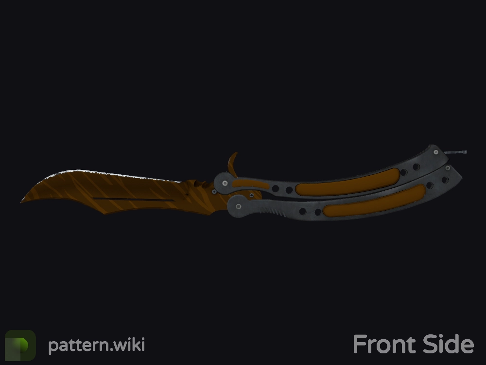 Butterfly Knife Tiger Tooth seed 915