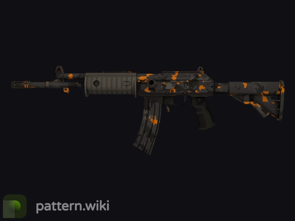 Galil AR Orange DDPAT seed 757