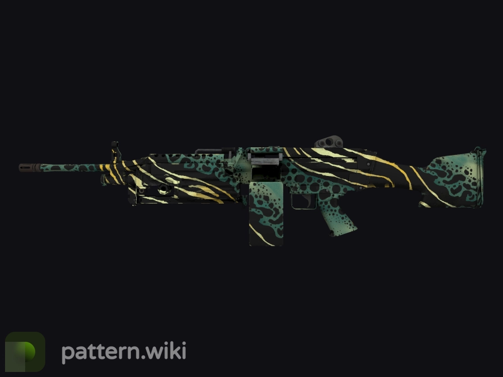 M249 Emerald Poison Dart seed 735