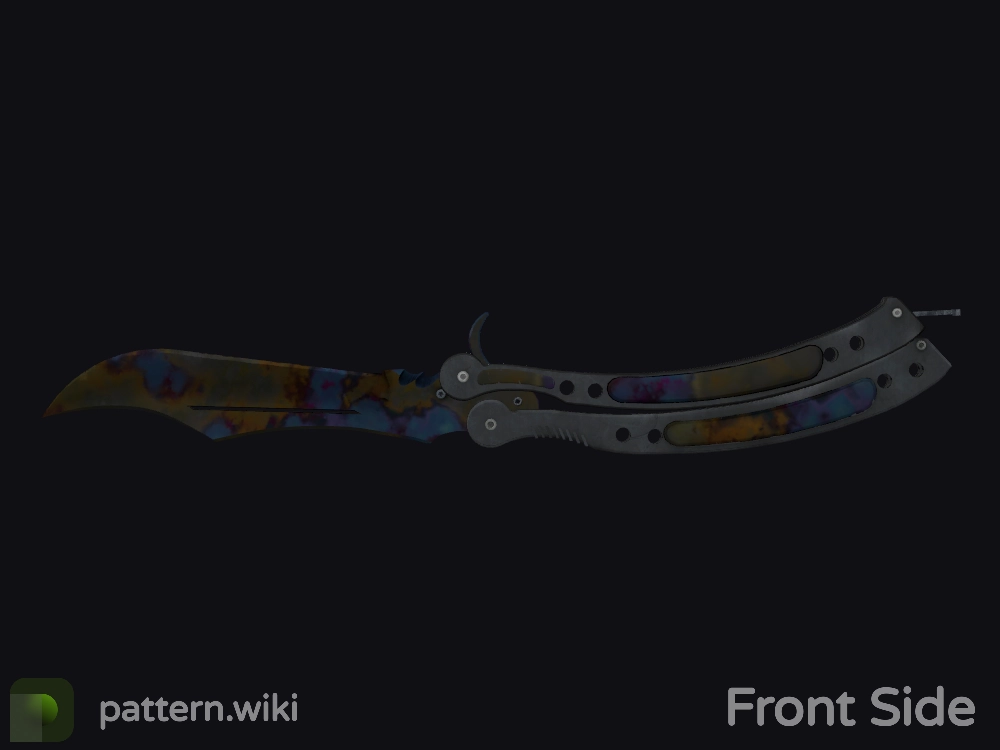 Butterfly Knife Case Hardened seed 739