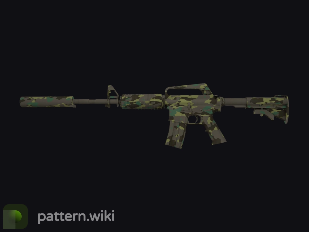 M4A1-S Boreal Forest seed 62