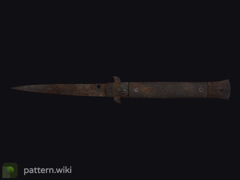 Stiletto Knife Rust Coat seed 718