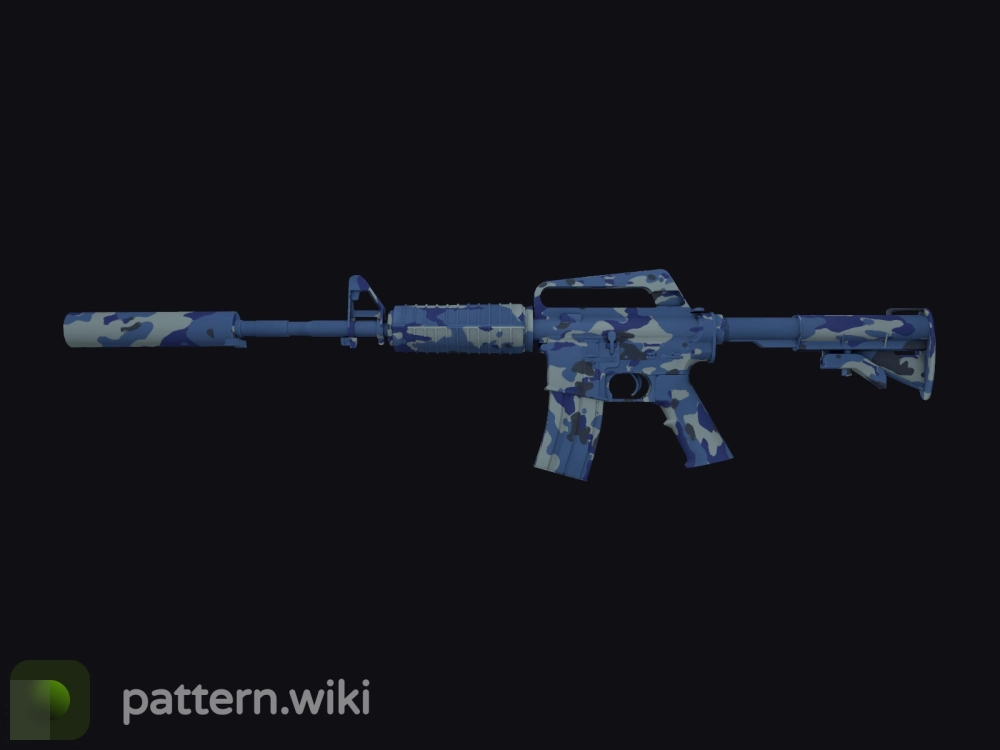 M4A1-S Bright Water seed 166