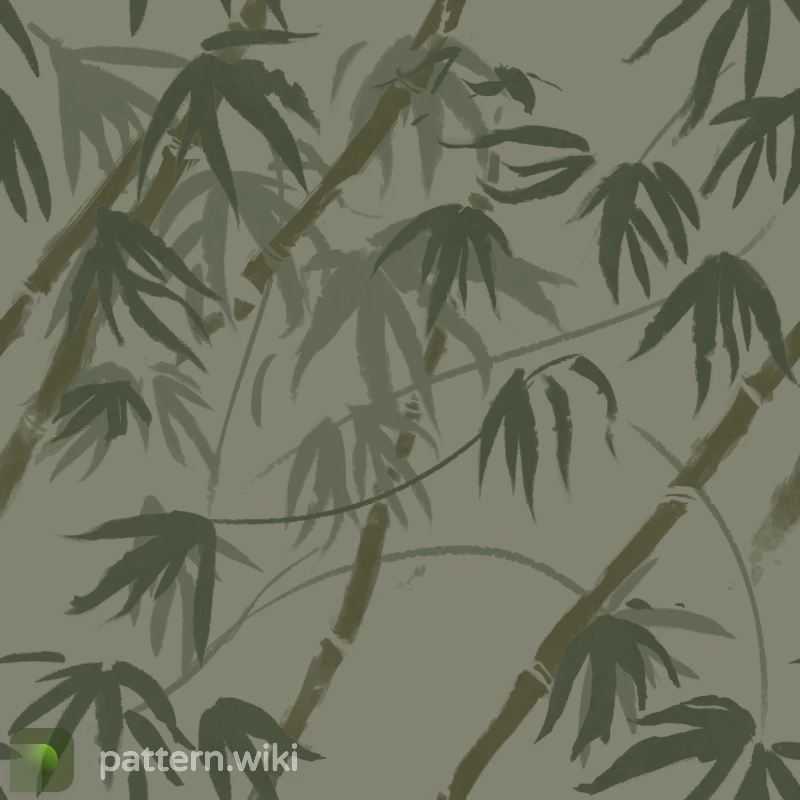 MP5-SD Bamboo Garden seed 0 pattern template