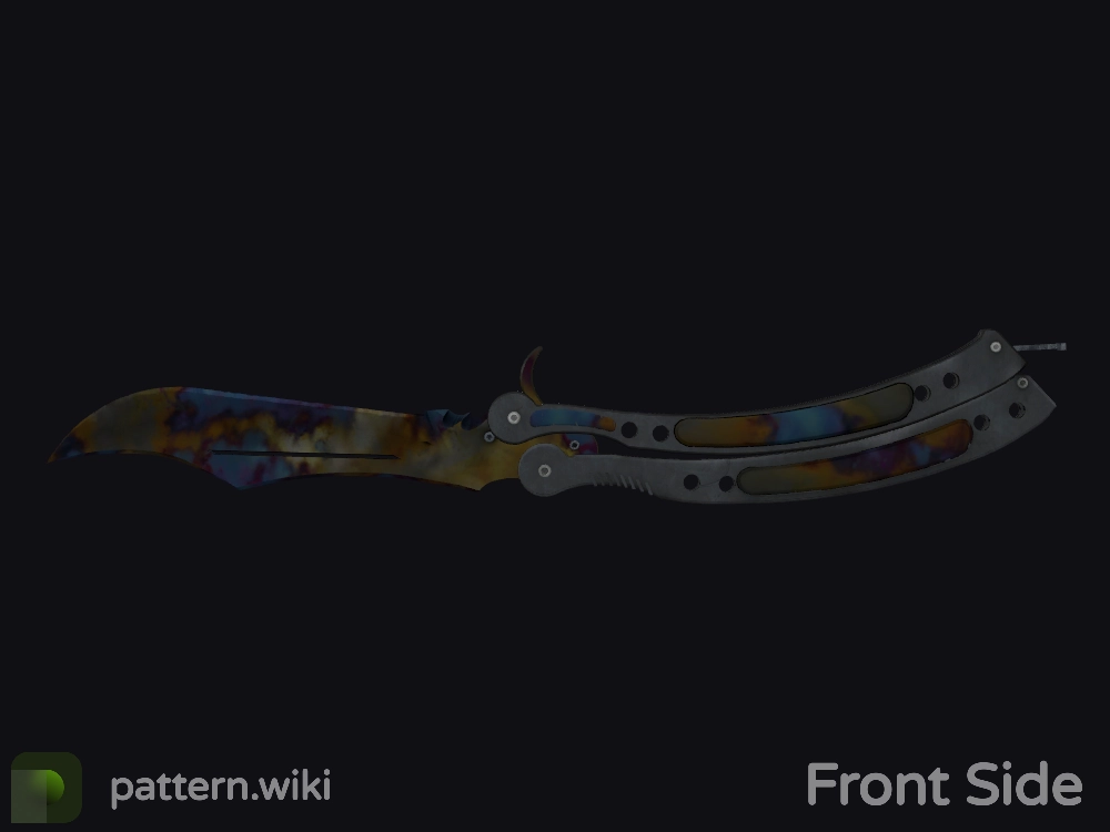 Butterfly Knife Case Hardened seed 454