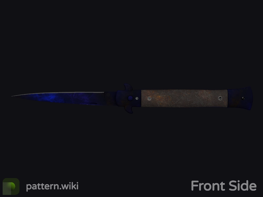 Stiletto Knife Doppler seed 643