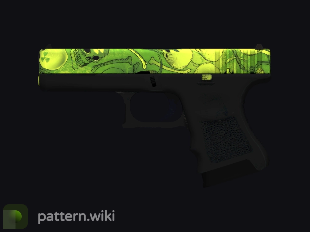 Glock-18 Nuclear Garden seed 206