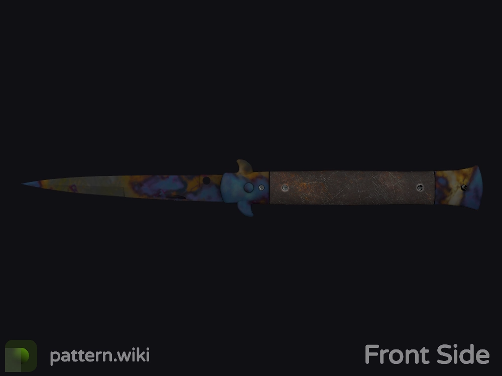 Stiletto Knife Case Hardened seed 397