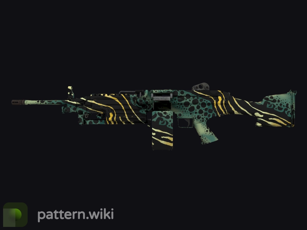 M249 Emerald Poison Dart seed 750