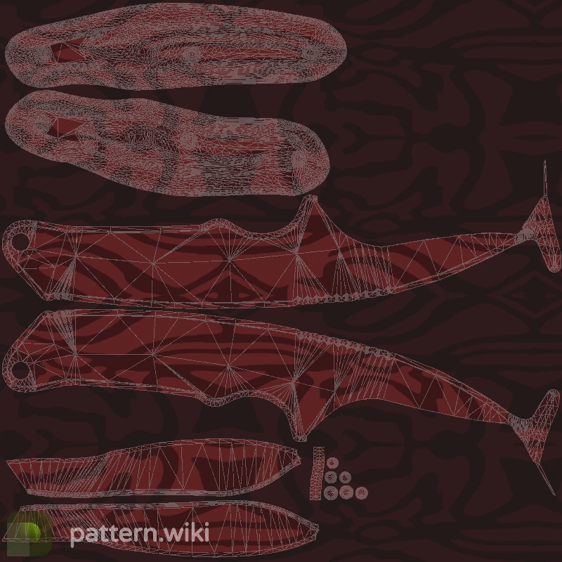 Gut Knife Slaughter seed 742 pattern template